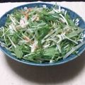 ●しゆき●'s cooksnap of when they made 水菜とささみのサラダ.