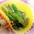 はらぺこてぃ's cooksnap of when they made *アスパラの鰹梅あえ*.