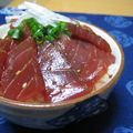 きゅうりのぬかづけ's cooksnap of when they made まぐろの浸け丼♪.