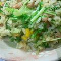 ＊マーチ＊'s cooksnap of when they made 焼肉のたれ味！水菜た～っぷりチャーハン.