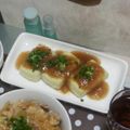 さるちゅん's cooksnap of when they made 居酒屋気分♪おうちで揚げ出し豆腐☆.