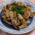 ブー吉's cooksnap of when they made ✿簡単　豚肉とエリンギ炒め✿.