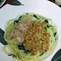 ゆっきーに☆ﾐ's cooksnap of when they made 和風ツナ納豆パスタ.