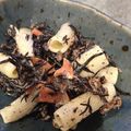 caname's cooksnap of when they made ひじき煮がマカロニサラダに変身♪.