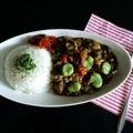 fuminko☆'s cooksnap of when they made そら豆と新玉ねぎのドライカレー.