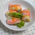 コロすけ☆'s cooksnap of when they made あるもので簡単!!生春巻き.