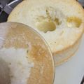 ハチ8コロ8's cooksnap of when they made 卵白だけで♥ごくうま ふわふわシフォン♥.