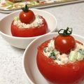 kayuhiboo's cooksnap of when they made ツナときゅうりのトマトのカップサラダ.