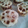 まちゃぉ's cooksnap of when they made レンコンのはさみ揚げ.