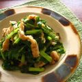 まろんかふぇ's cooksnap of when they made 懐かしい『お揚げと大根の葉っぱの炒め物』.