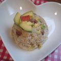 ももかxoxo's cooksnap of when they made アボカドとさけのまぜごはん.