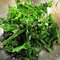 ちゃみ's cooksnap of when they made 絶品！菜の花のナムル.