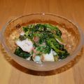 piro55's cooksnap of when they made かまぼことほうれん草の明太子マヨネーズ.