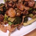 fly☆girl's cooksnap of when they made ブロッコリーとエビのガーリック炒め.