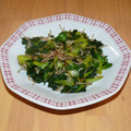piro55's cooksnap of when they made 青梗菜とジャコのカルシウム炒め.