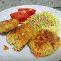 ここなっつ♪'s cooksnap of when they made ヘルシー！高野豆腐のハンバーグ.