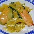 日向こはる's cooksnap of when they made ■鮭のカレークリーム煮■.