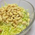 kashiwam's cooksnap of when they made ひよこ豆の鳥の巣サラダ♪ぴよ.