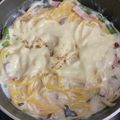リンゴ's cooksnap of when they made 【キャンプ飯】ゆるキャン△スープパスタ.
