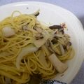 あずりんこん's cooksnap of when they made エリンギとベーコンの和風パスタ.