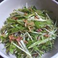GYAGYA's cooksnap of when they made 水菜とベーコンのガーリックサラダ.