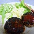 あずりんこん's cooksnap of when they made 簡単♡我が家のハンバーグ♡.