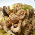 uimom's cooksnap of when they made お弁当にも★豚肉とネギの中華炒め.