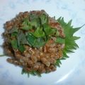 白いぐれーぷ's cooksnap of when they made 納豆☆ステーキ.