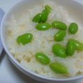 ku-mamu's cooksnap of when they made 塩麹で＊枝豆ごはん＊.