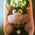 xxtakayox's cooksnap of when they made ばいきんまん弁当.