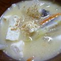さらだaaa's cooksnap of when they made 白でも黒でも♪ゴマみそ汁.