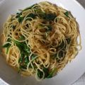 ツルみ's cooksnap of when they made ☆ほうれん草とパルメザンのパスタ☆.
