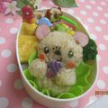 ごりごりら's cooksnap of when they made キャラ弁*水族館♪ラッコさんのお弁当.