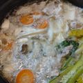 ばたみそーぱん☆'s cooksnap of when they made 豚肉と白菜のにんにく塩バター鍋.