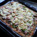 ちぇりーまかろん's cooksnap of when they made お家で簡単♪本格ピザ☆.