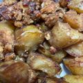 みいこのともだち's cooksnap of when they made 定番ソース味★ジャガイモの鶏そぼろ煮.