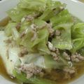 らじゃらいおん's cooksnap of when they made 簡単　ひき肉とキャベツのさっと煮.