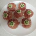 927927's cooksnap of when they made ひな祭りに☆生ハムのてまり寿司.
