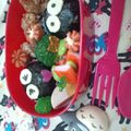 ＊R☆Yママ＊'s cooksnap of when they made キャラ弁♪まっくろくろすけ弁当.