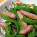 りぇo's cooksnap of when they made ピーマン・ベーコン炒め.
