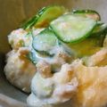 okan.846's cooksnap of when they made 丁字麩ときゅうりのからし酢味噌和え.