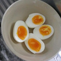 yuki109d's cooksnap of when they made 母の半熟ゆでたまご.