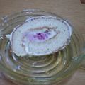 さよきち's cooksnap of when they made 米粉使用♪黒ゴマロールケーキ.