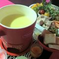yausko's cooksnap of when they made コストコ　チーズフォンデュ.