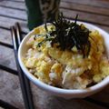 cookpading's cooksnap of when they made 簡単★シンプルたまご丼.