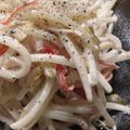 ３びきの子ぶたのまま's cooksnap of when they made ●簡単●もやしとカニカマ　サラダ♪♪♪.