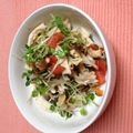 ゆーみんです's cooksnap of when they made 鶏むね肉のトマトと胡瓜の漬物サラダ♪.