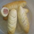 lovemoco's cooksnap of when they made 米粉ウインナーパン.