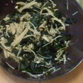 ゆうこwith３人's cooksnap of when they made 健康美人☆ワカメとエノキの甘酢和え.