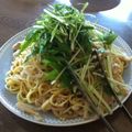 he__suke's cooksnap of when they made 蓮根と挽肉の和風パスタ.